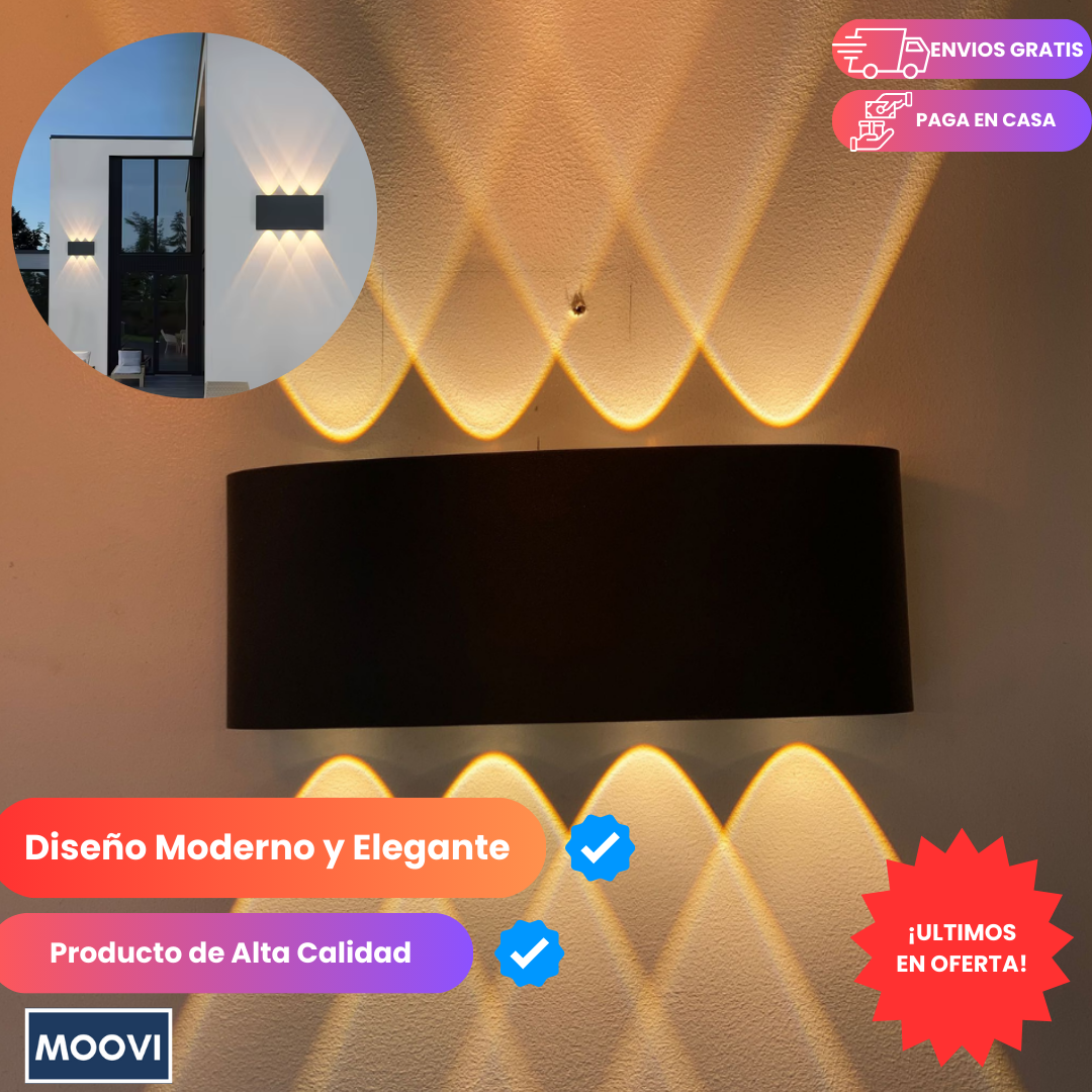 Lámpara Moderna LED de Pared
