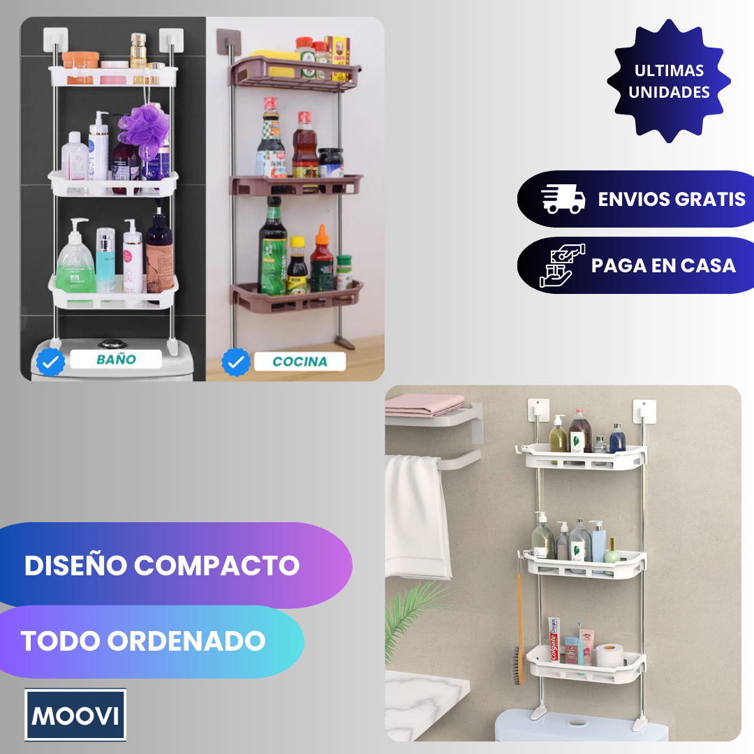 ESTANTE ORGANIZADOR 3 NIVELES