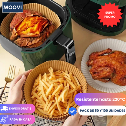 Air Fryer CleanFit - Filtros de Papel Anti-Grasa