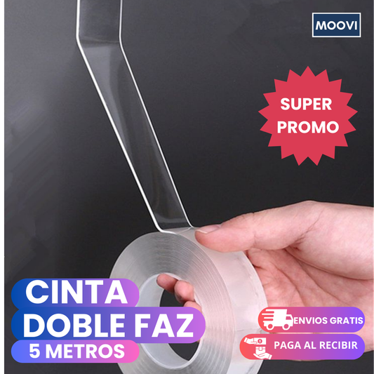 CINTA DOBLE FAZ 5 METROS PREMIUM