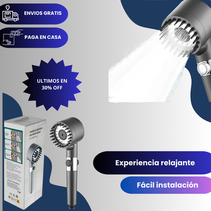 Cabezal Ducha Masajeadora Spa